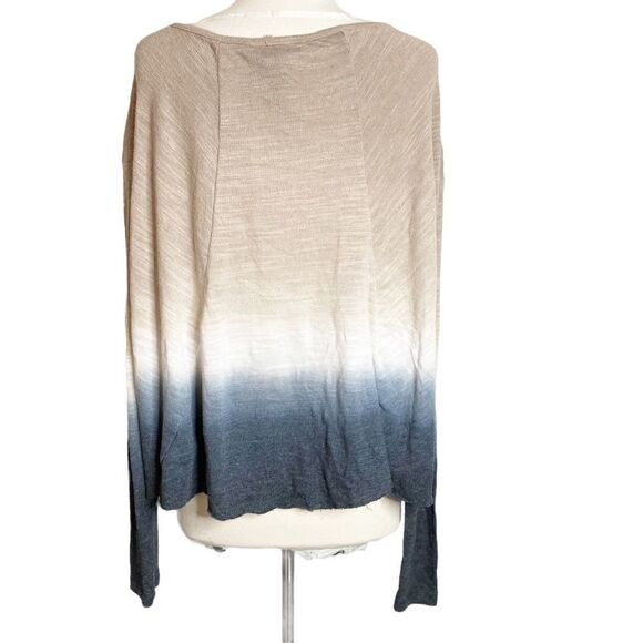 Young Fabulous & Broke Ombre Sharkbite Sweater Top - Picture 3 of 8